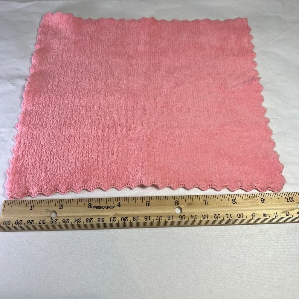 Set of 18 Poly Microfiber Face Makeup Cleaning‎ Cloths Wipes Towels 10x10 Spa